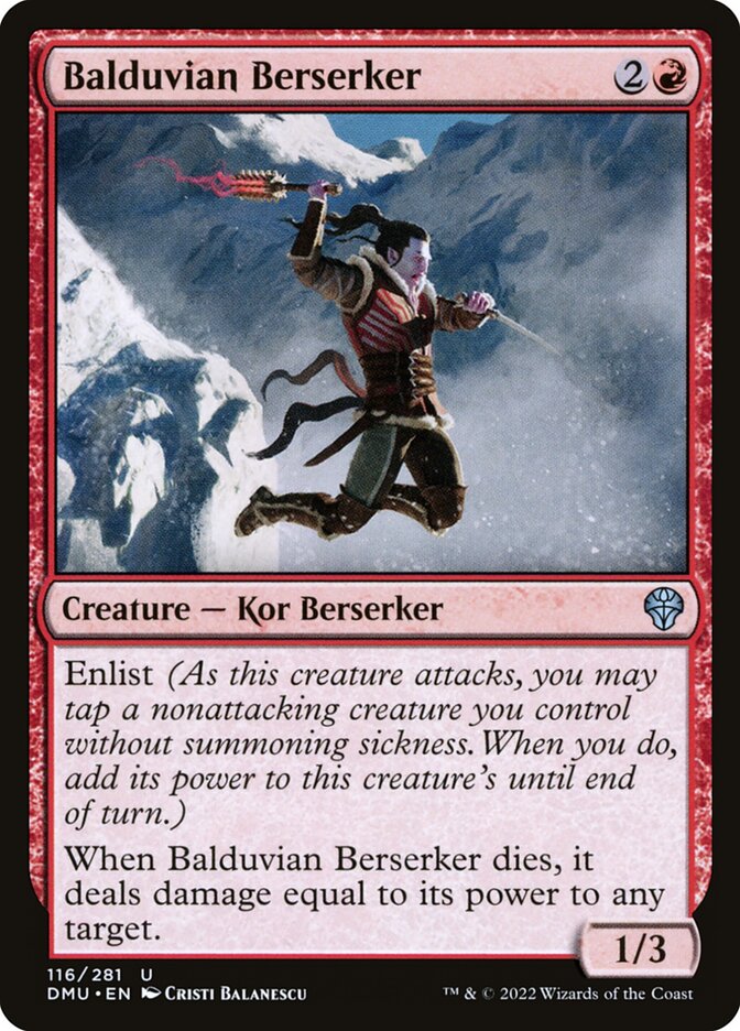 Balduvian Berserker 116/281 (Dominaria United)  | Good Games Morley