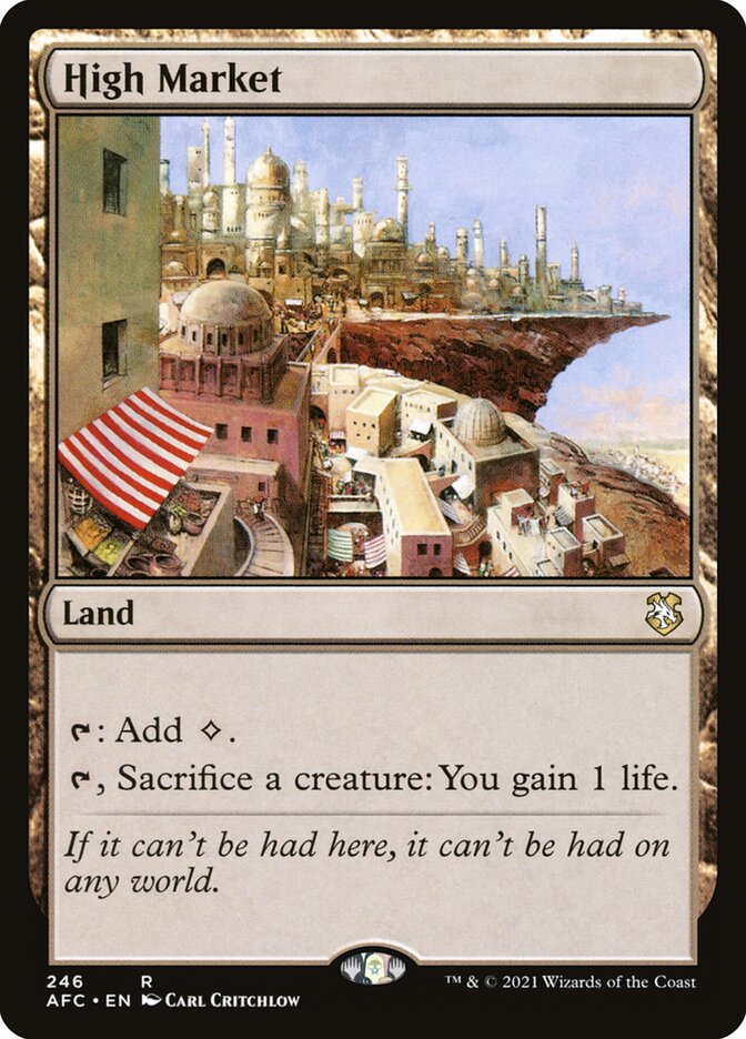 High Market 246/62 (Commander: Adventures in the Forgotten Realms)  | Good Games Morley