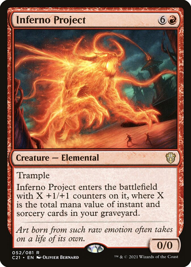 Inferno Project 52/81 (Commander 2021)  | Good Games Morley