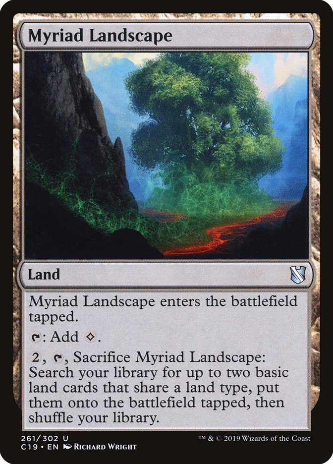 Myriad Landscape 261/302 (Commander 2019)  | Good Games Morley
