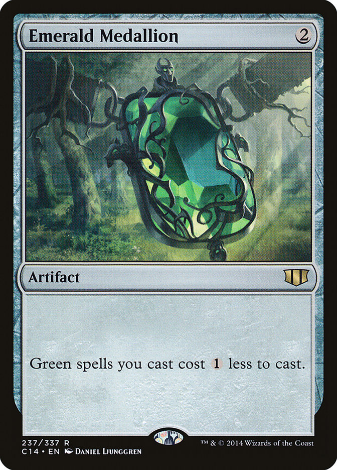 Emerald Medallion 237/337 (Commander 2014)  | Good Games Morley