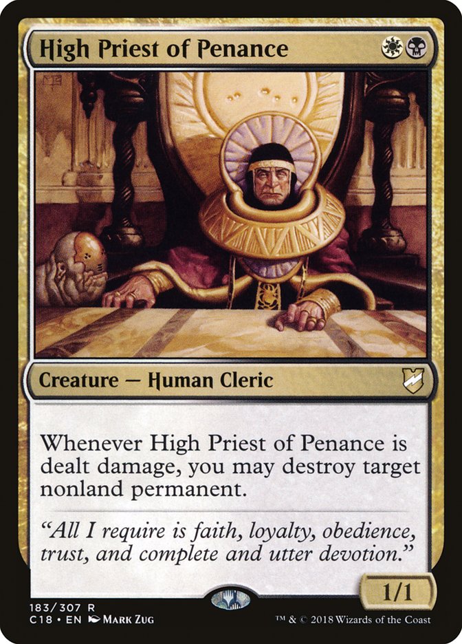 High Priest of Penance 183/307 (Commander 2018)  | Good Games Morley