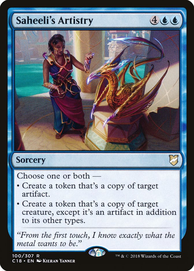 Saheeli's Artistry 100/307 (Commander 2018)  | Good Games Morley
