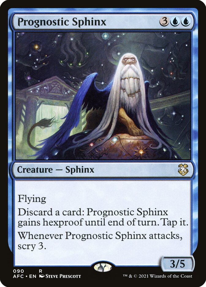 Prognostic Sphinx 90/62 (Commander: Adventures in the Forgotten Realms)  | Good Games Morley