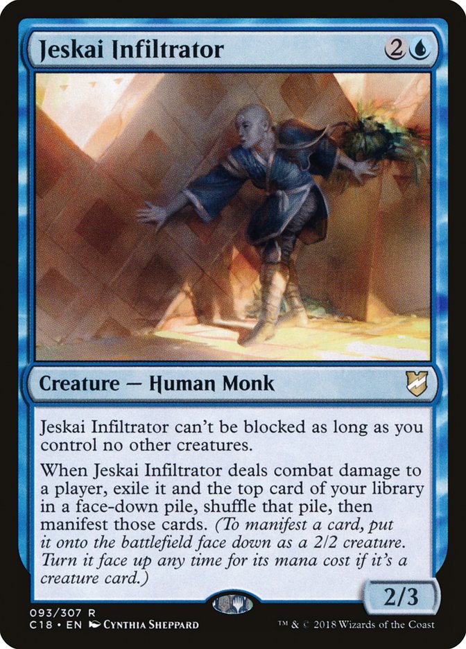 Jeskai Infiltrator 93/307 (Commander 2018)  | Good Games Morley