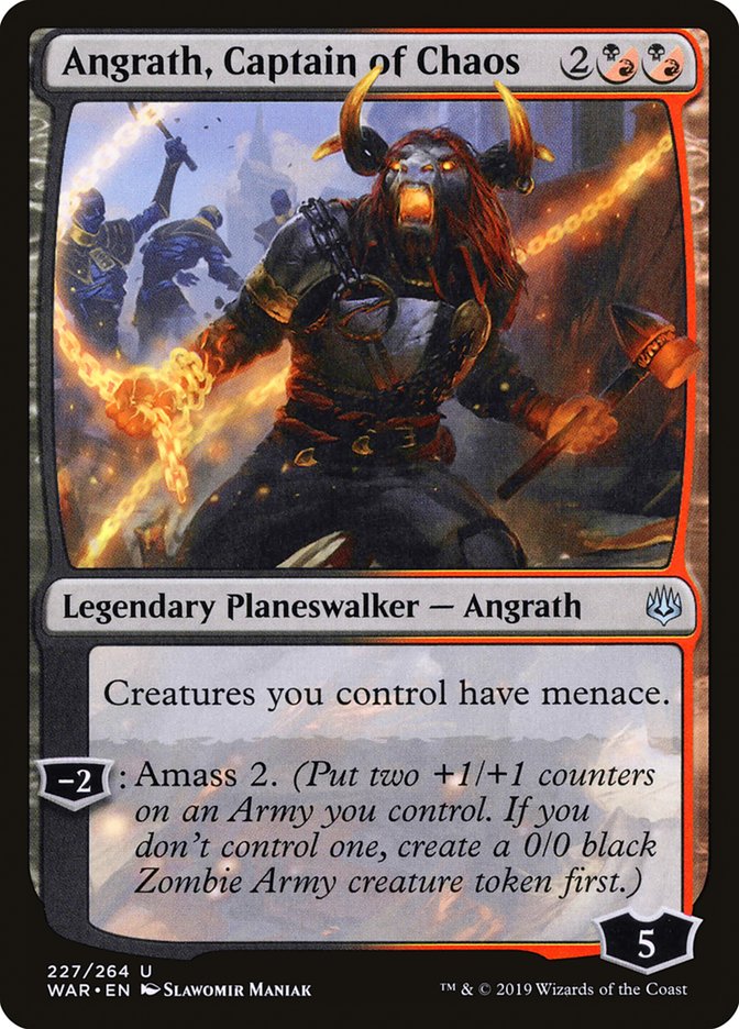 Angrath, Captain of Chaos 227 (War of the Spark)  | Good Games Morley