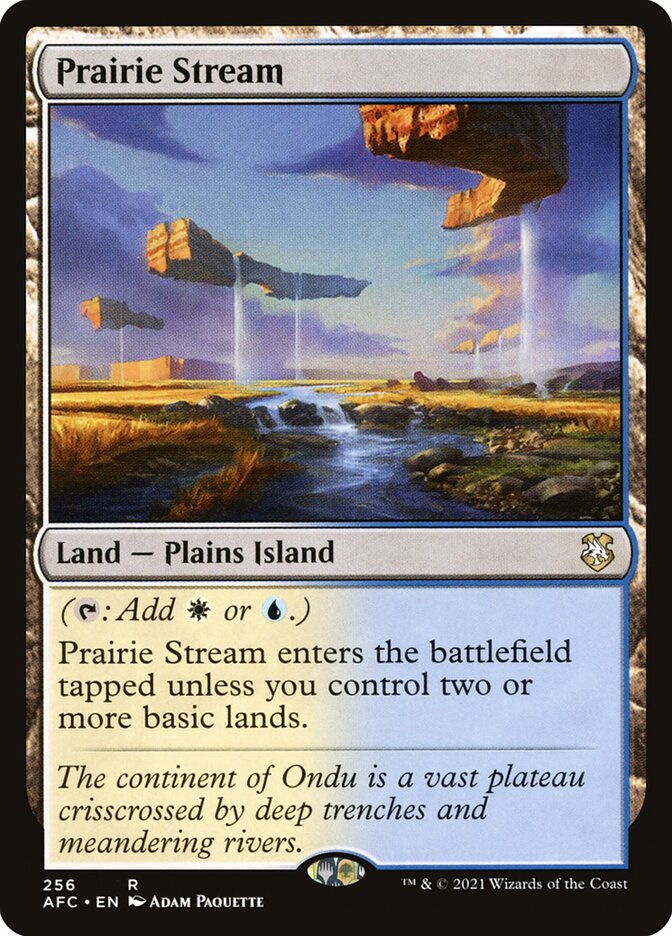Prairie Stream 256/62 (Commander: Adventures in the Forgotten Realms)  | Good Games Morley