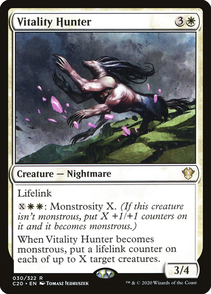 Vitality Hunter 30/322 (Commander 2020)  | Good Games Morley