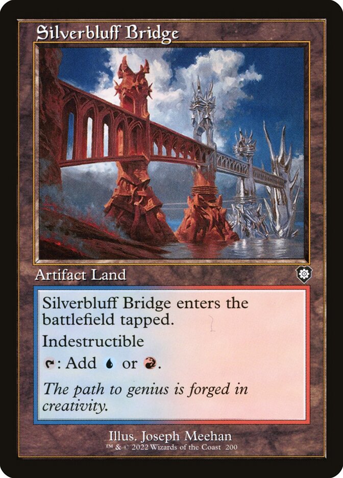 Silverbluff Bridge 200/40 (Commander: The Brothers' War)  | Good Games Morley