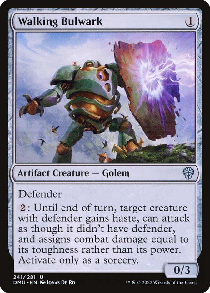 Walking Bulwark 241 (Dominaria United)  | Good Games Morley
