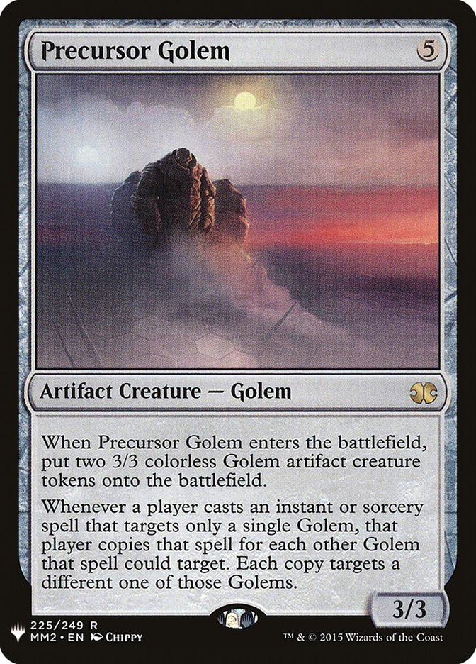 Precursor Golem MM2-225/5075 (The List Reprints)  | Good Games Morley