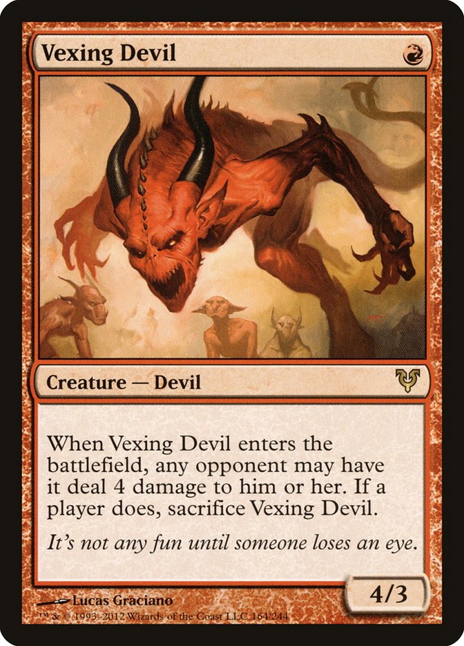Vexing Devil 164/244 (Avacyn Restored)  - Foil | Good Games Morley