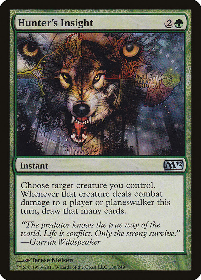 Hunter's Insight 180 (Magic 2012 (M12))  - Foil | Good Games Morley
