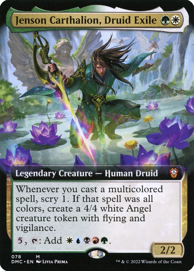Jenson Carthalion, Druid Exile 78/50 (Commander: Dominaria United)  | Good Games Morley