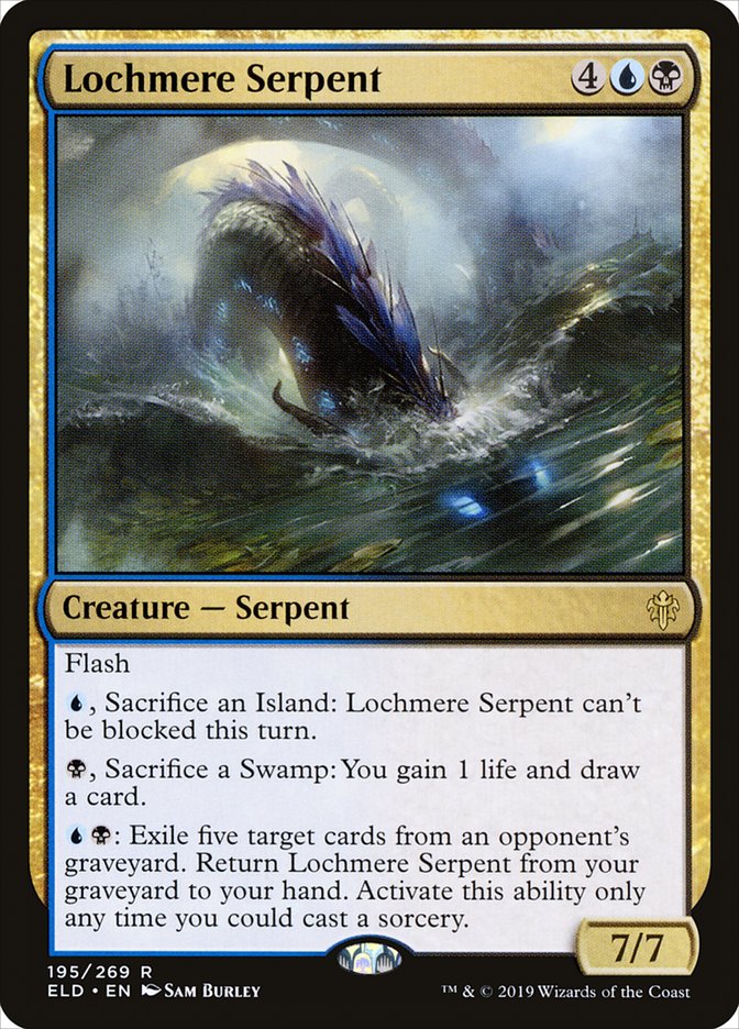 Lochmere Serpent 195/269 (Throne of Eldraine)  | Good Games Morley