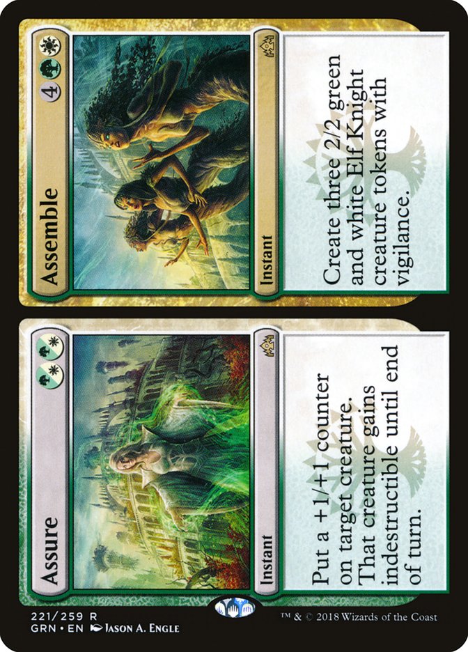 Assure // Assemble 221/259 (Guilds of Ravnica)  - Foil | Good Games Morley