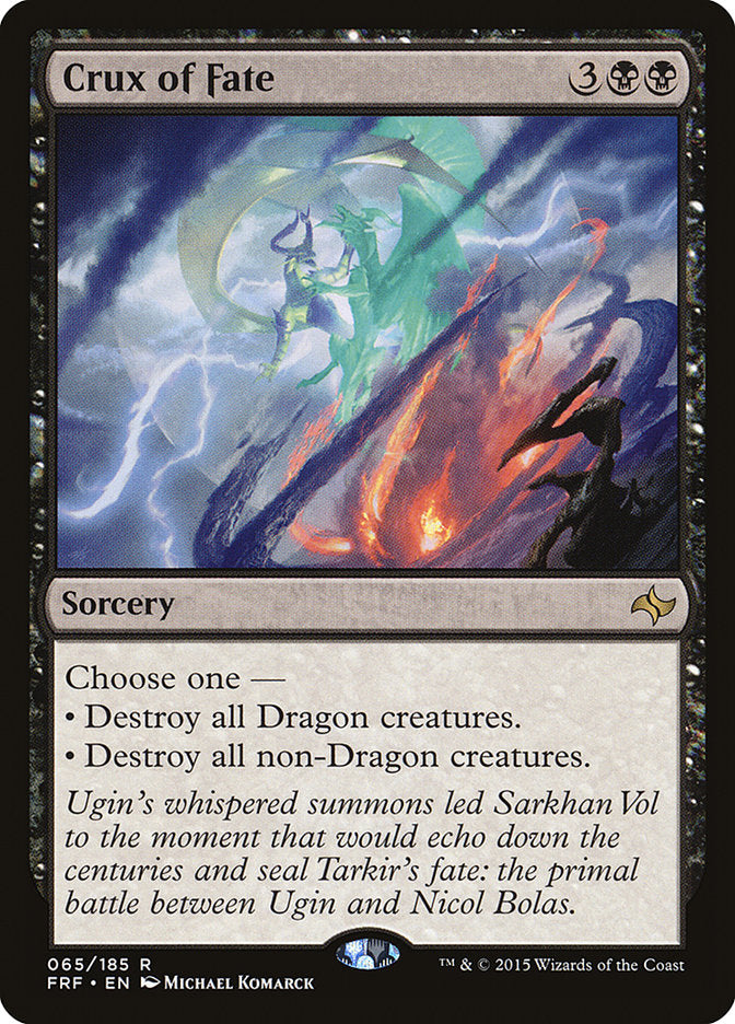 Crux of Fate 65 (Fate Reforged)  - Foil | Good Games Morley