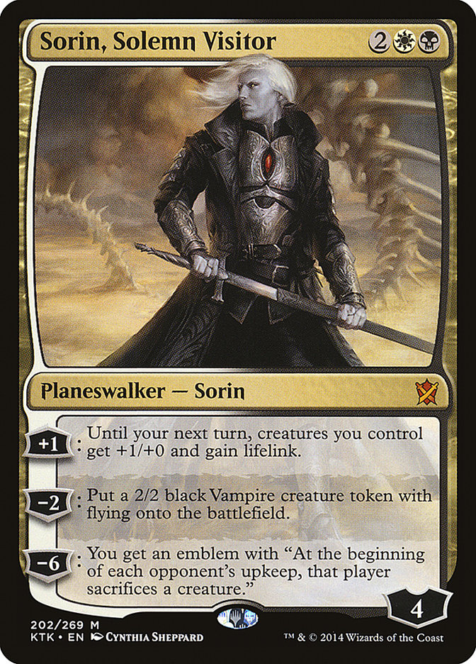 Sorin, Solemn Visitor 202 (Khans of Tarkir)  | Good Games Morley