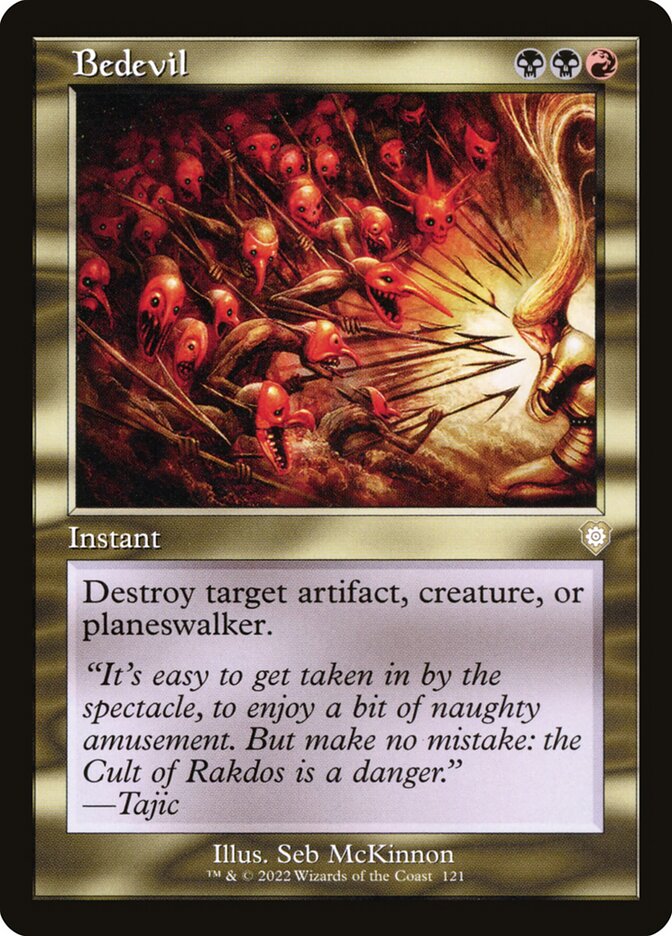 Bedevil 121/40 (Commander: The Brothers' War)  | Good Games Morley