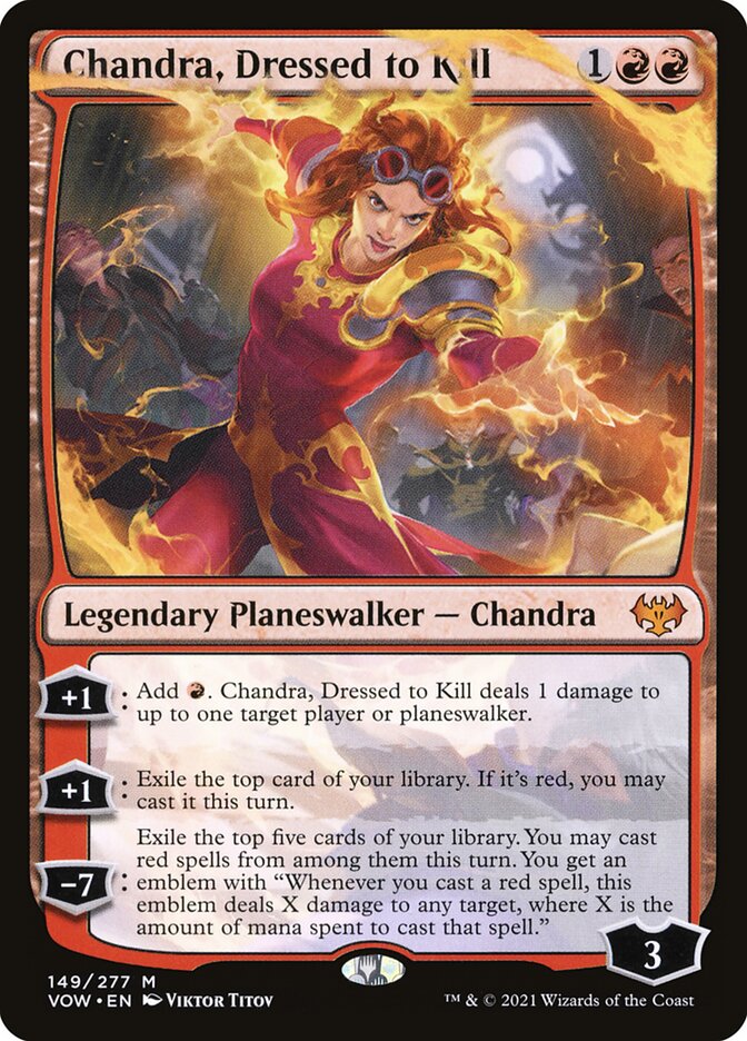 Chandra, Dressed to Kill 149/277 (Innistrad: Crimson Vow)  | Good Games Morley