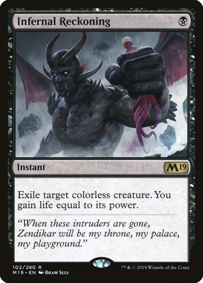 Infernal Reckoning 102/280 (Core Set 2019)  | Good Games Morley