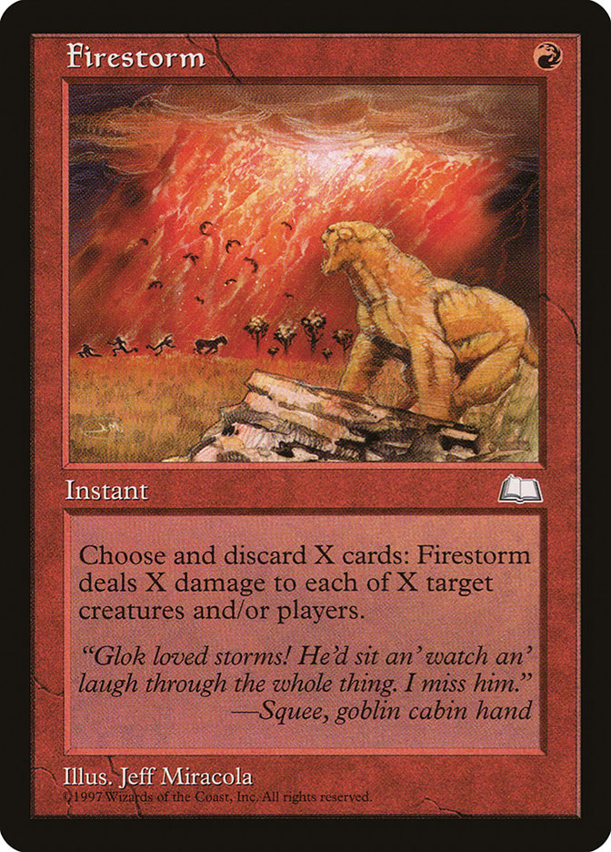 Firestorm 101/167 (Weatherlight)  | Good Games Morley