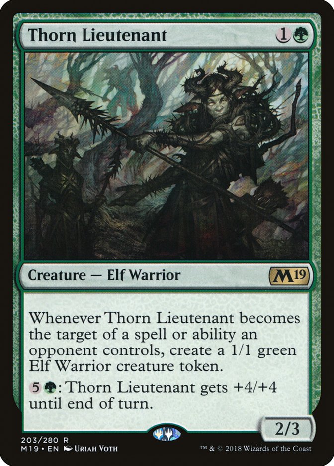 Thorn Lieutenant 203/280 (Core Set 2019)  - Foil | Good Games Morley
