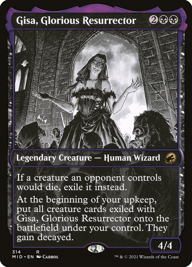 Gisa, Glorious Resurrector 314/277 (Innistrad: Midnight Hunt)  | Good Games Morley