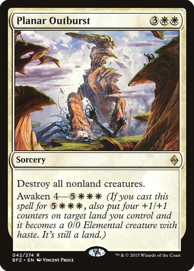 Planar Outburst 42/274 (Battle for Zendikar)  | Good Games Morley