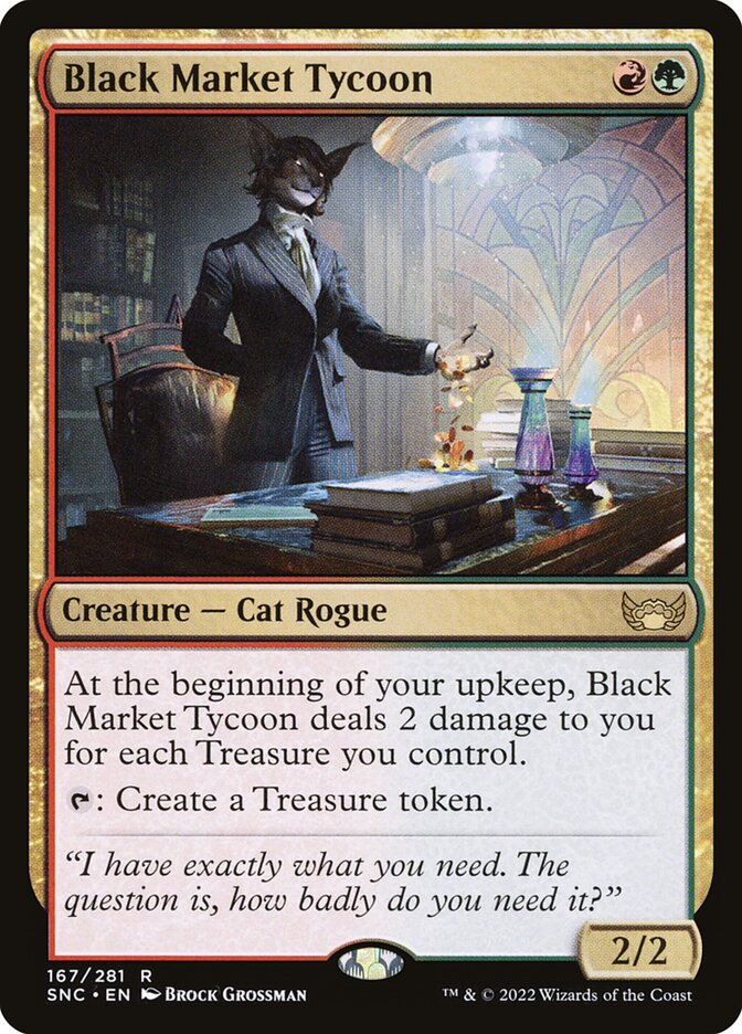 Black Market Tycoon 167/281 (Streets of New Capenna)  | Good Games Morley