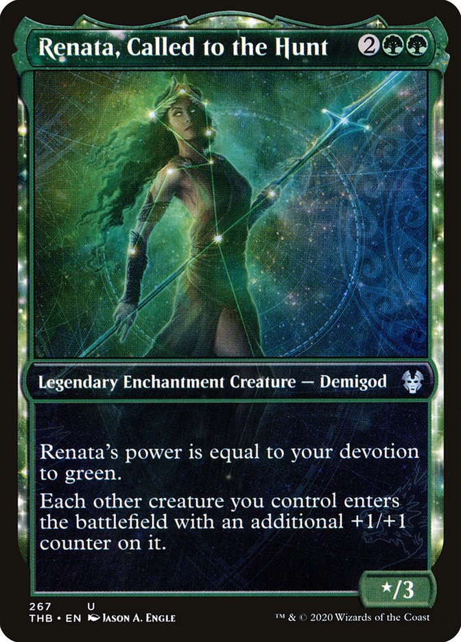 Renata, Called to the Hunt 267/254 (Theros Beyond Death)  - Showcase Foil | Good Games Morley
