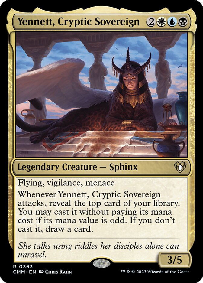 Yennett, Cryptic Sovereign 363 (Commander Masters)  | Good Games Morley
