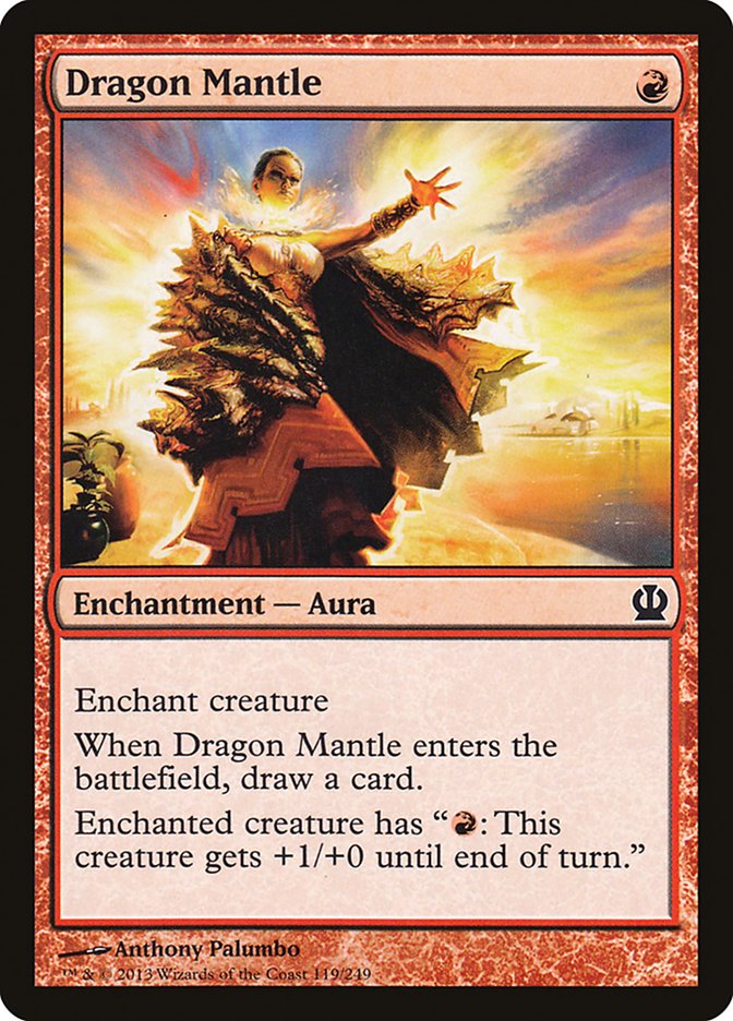 Dragon Mantle 119/249 (Theros)  - Foil | Good Games Morley