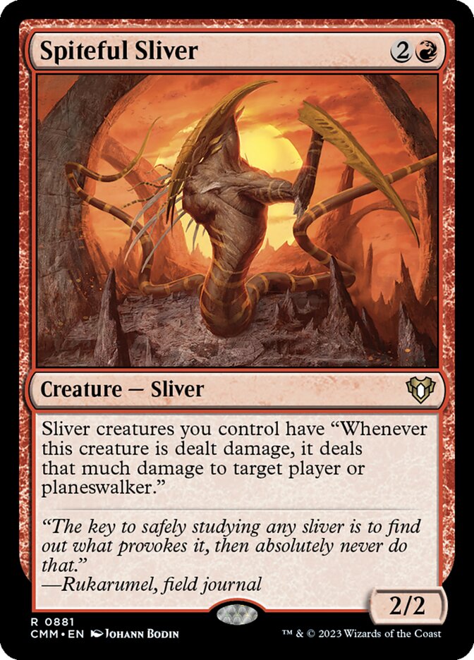 Spiteful Sliver 881/451 (Commander Masters)  | Good Games Morley