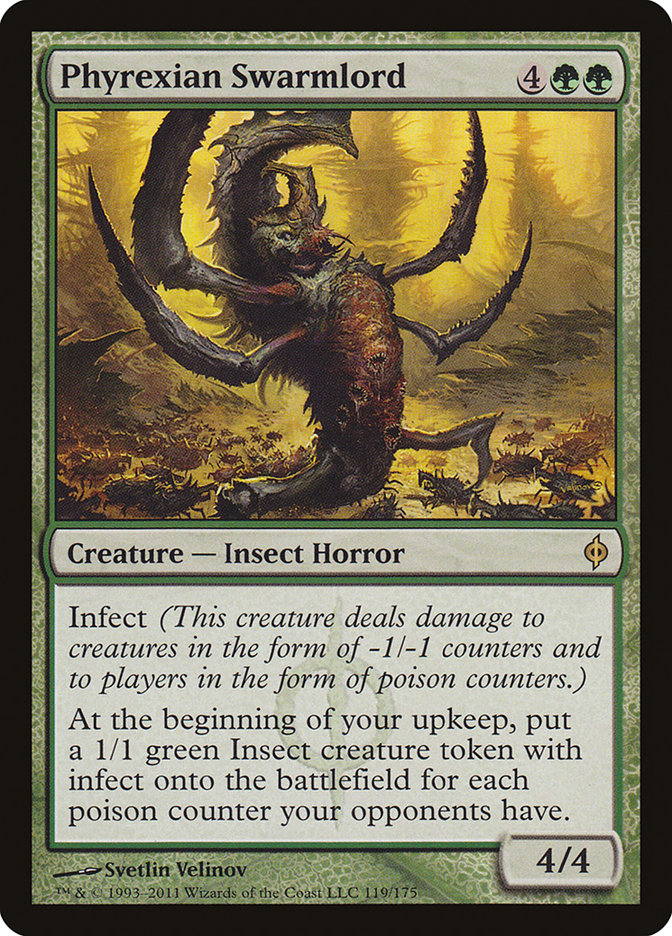 Phyrexian Swarmlord 119/175 (New Phyrexia)  | Good Games Morley