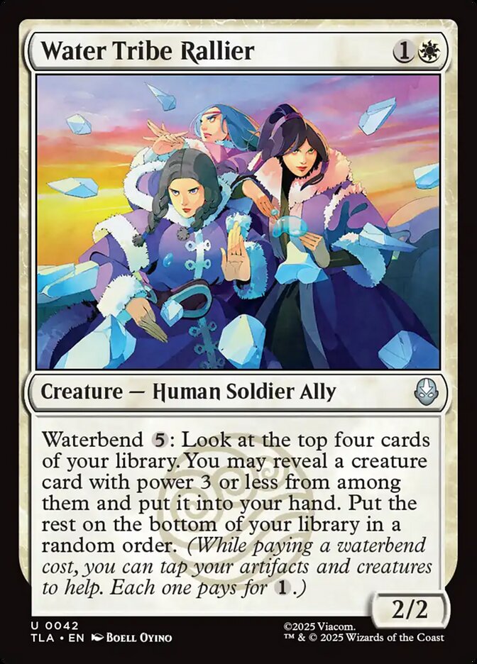 Water Tribe Rallier 42/286 (Avatar: The Last Airbender)  | Good Games Morley