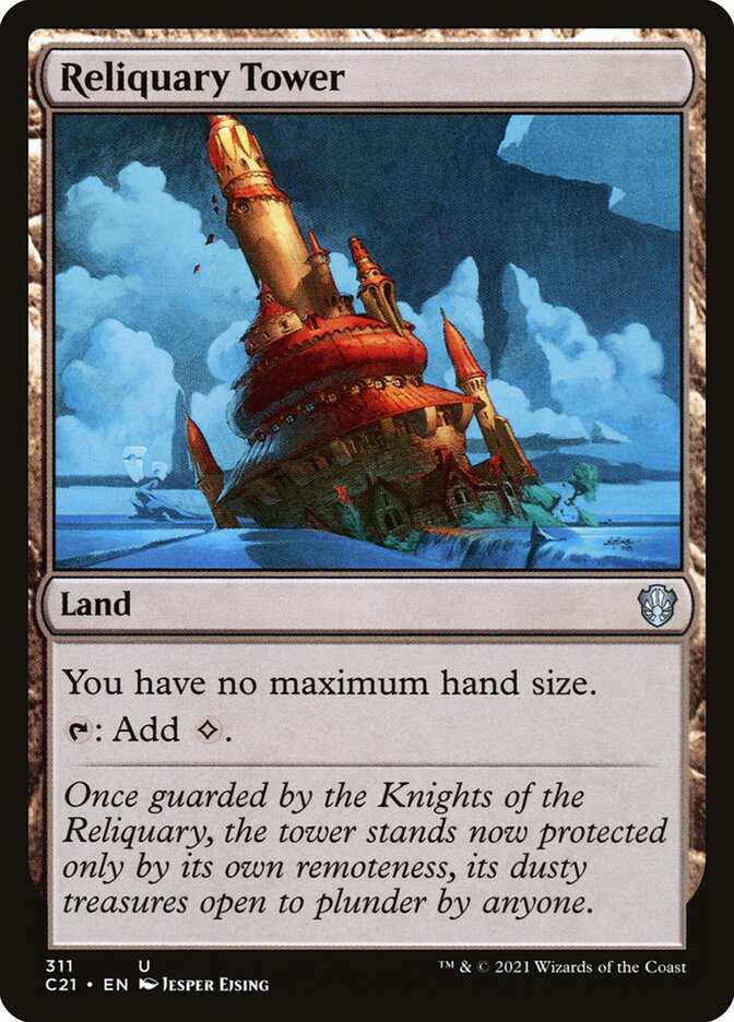 Reliquary Tower 311/81 (Commander 2021)  | Good Games Morley