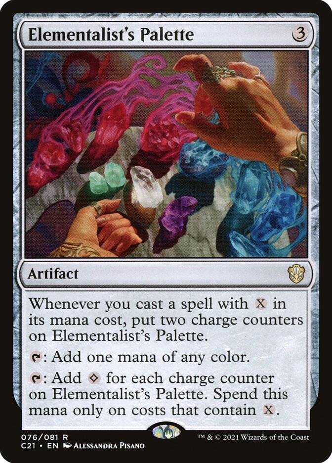 Elementalists Palette 76 (Commander 2021)  | Good Games Morley