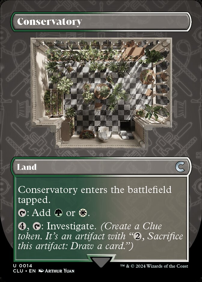 Conservatory 14/284 (Ravnica: Clue Edition)  - Borderless | Good Games Morley