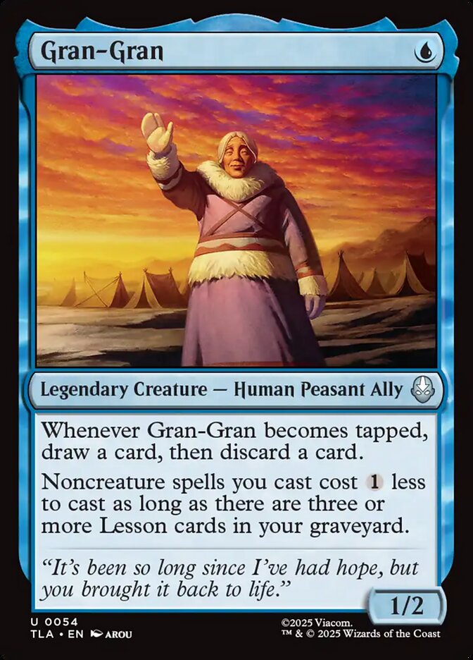 Gran Gran 54 (Avatar: The Last Airbender)  - Foil | Good Games Morley