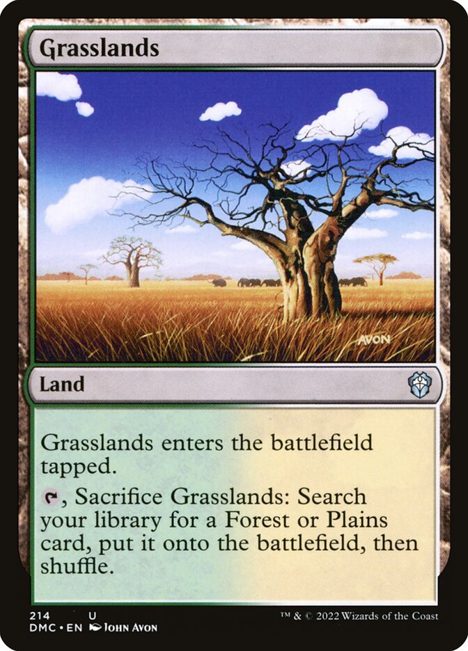 Grasslands 214/50 (Commander: Dominaria United)  | Good Games Morley