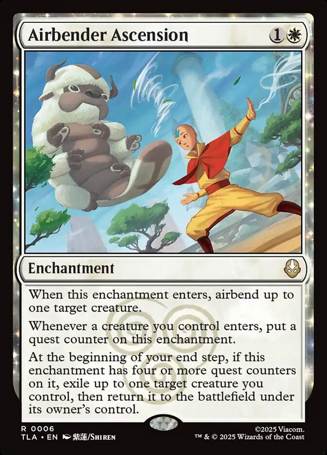 Airbender Ascension 6/286 (Avatar: The Last Airbender)  | Good Games Morley