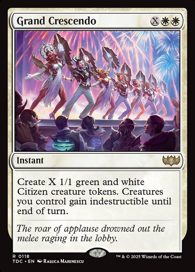 Grand Crescendo 118 (Commander: Tarkir: Dragonstorm)  | Good Games Morley