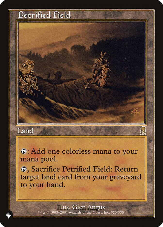 Petrified Field ODY-323/5075 (The List Reprints)  | Good Games Morley