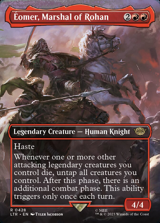 Éomer, Marshal of Rohan 428/281 (Universes Beyond: The Lord of the Rings: Tales of Middle-earth)  - Borderless | Good Games Morley
