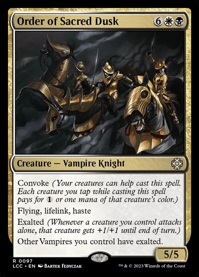 Order of Sacred Dusk 97 (Commander: The Lost Caverns of Ixalan)  | Good Games Morley