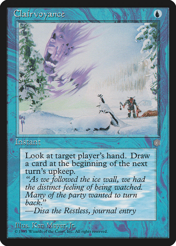 Clairvoyance 63/383 (Ice Age)  | Good Games Morley