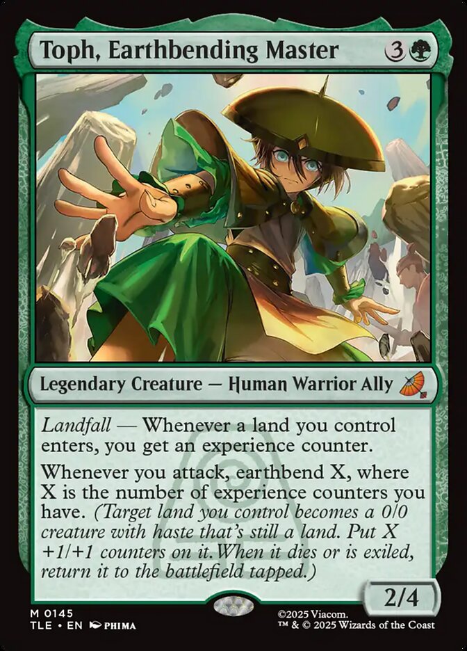 Toph, Earthbending Master 145/317 (Avatar: The Last Airbender: Eternal-Legal)  | Good Games Morley