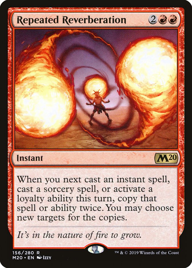 Repeated Reverberation 156/280 (Core Set 2020)  | Good Games Morley