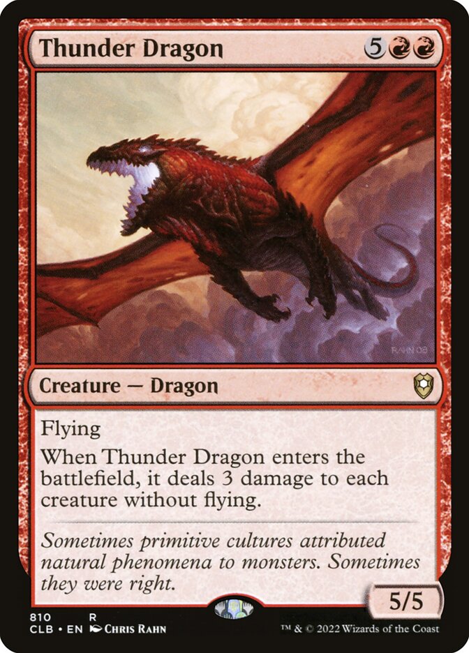 Thunder Dragon 810 (Commander Legends: Battle for Baldur's Gate)  | Good Games Morley